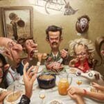 Holiday Thanksgiving Dinner Wallpaper