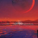 nasa released a tourist poster oftrappist 1e an earth like planet in the habitable zone of the sta