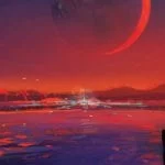 nasa released a tourist poster oftrappist 1e an earth like planet in the habitable zone of the sta