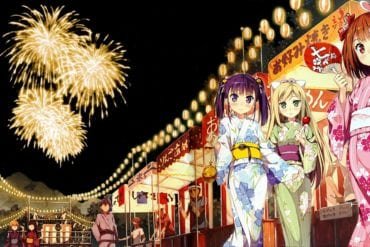 art kantoku podrugi tri iukata prazdnik ulitsa iaponiia vech