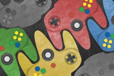nintendo 64 controllers scaled