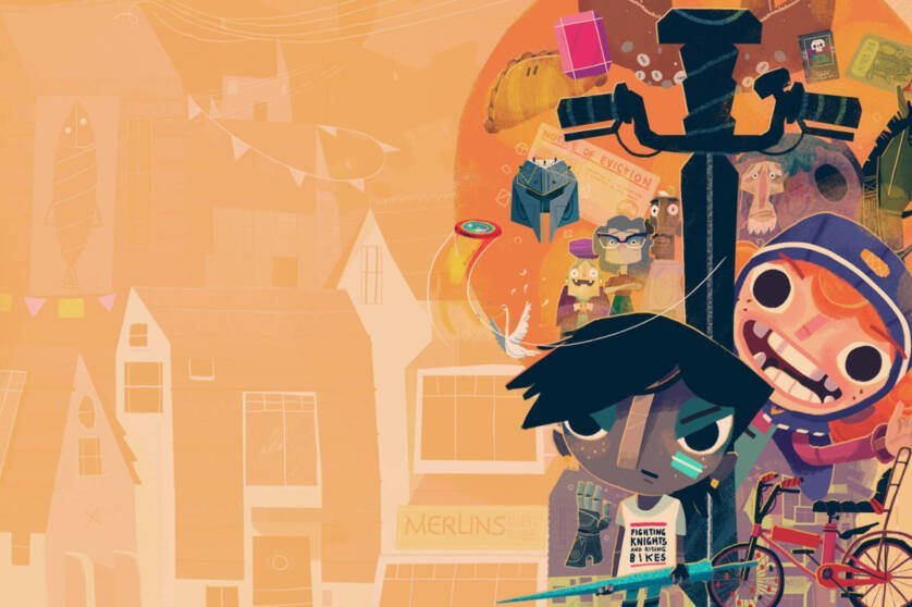 knights and bikes co op videogame