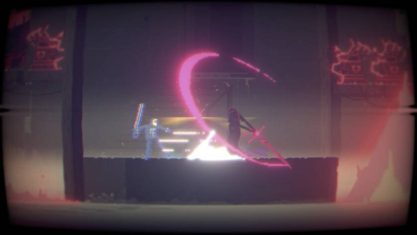 Narita boy 80s aesthetics