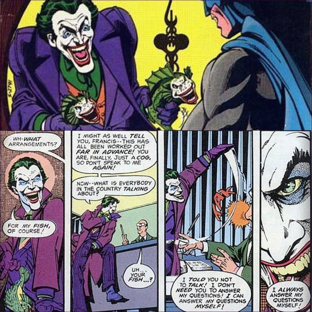 The Laughing Fish Joker and Batman 1