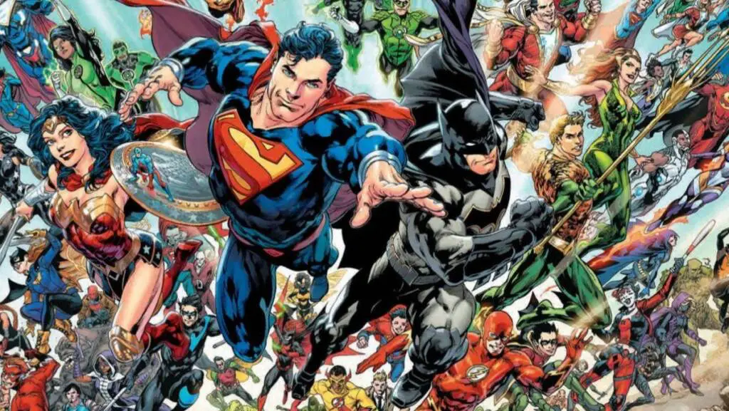 dc comic books heroes