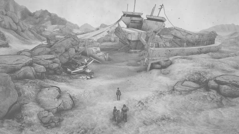 ashwalkers a survival journey the four main characters