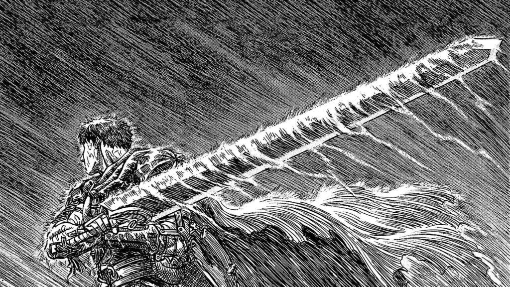 kentaro miura manga sketch