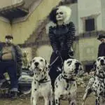 Emma Stone as Cruella in disney film