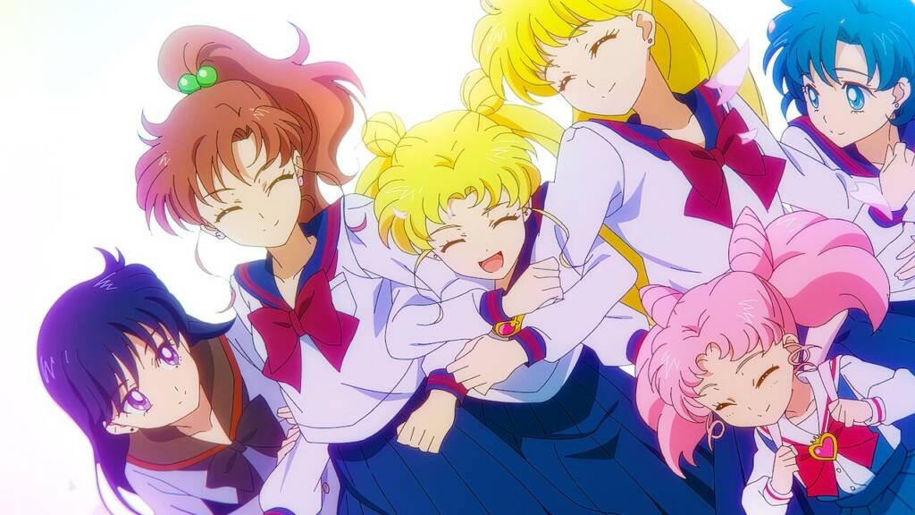 sailor moon and the sailor scouts