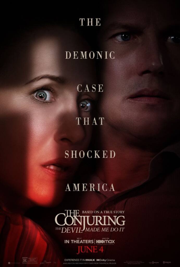 the conjuring the devil made me do it poster