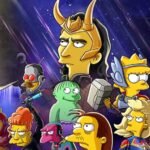 Simpsons x Loki Poster