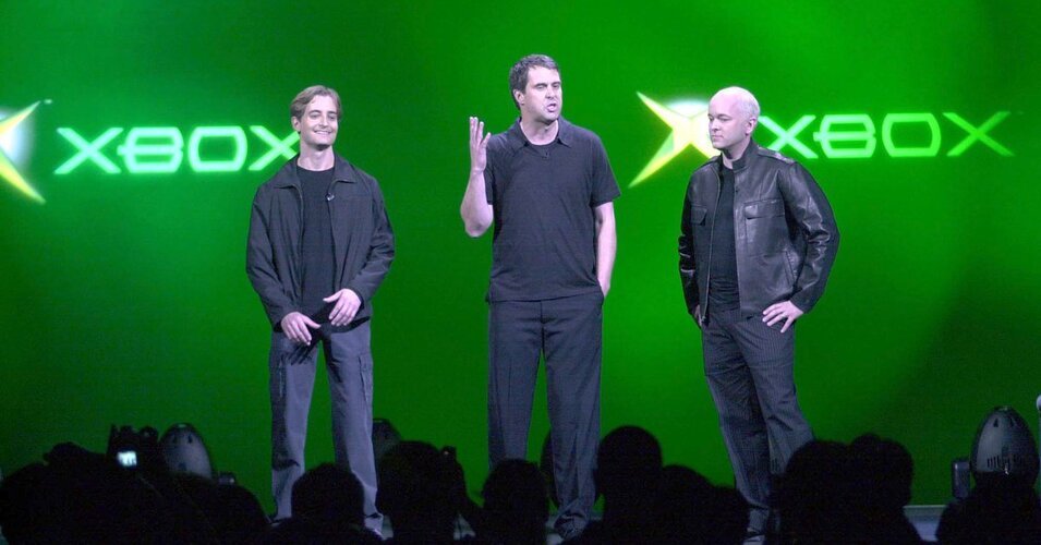 Kevin Bachus during speech about Xbox