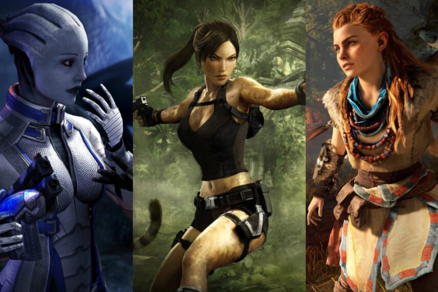 female charactes videogames