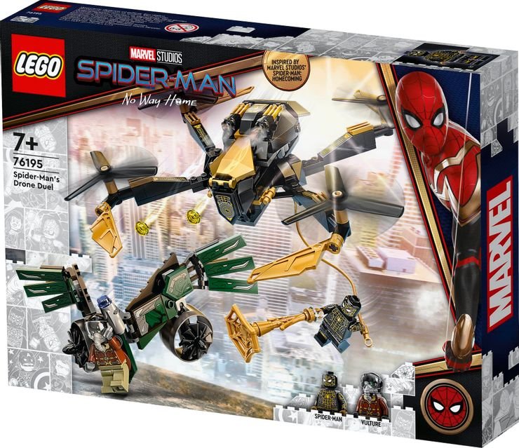 spiderman black and gold figurine lego