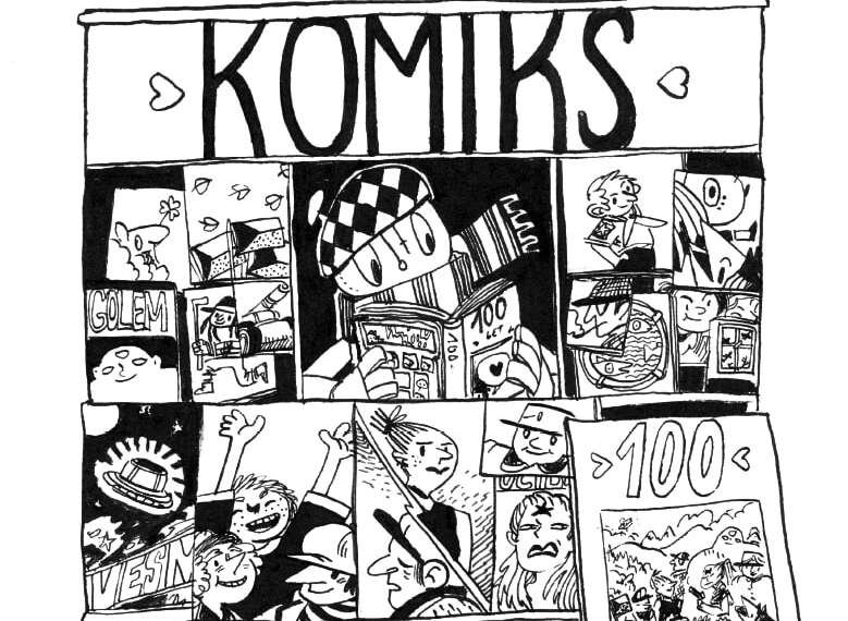 Page of a Comic from a creator the Czech Repulbic