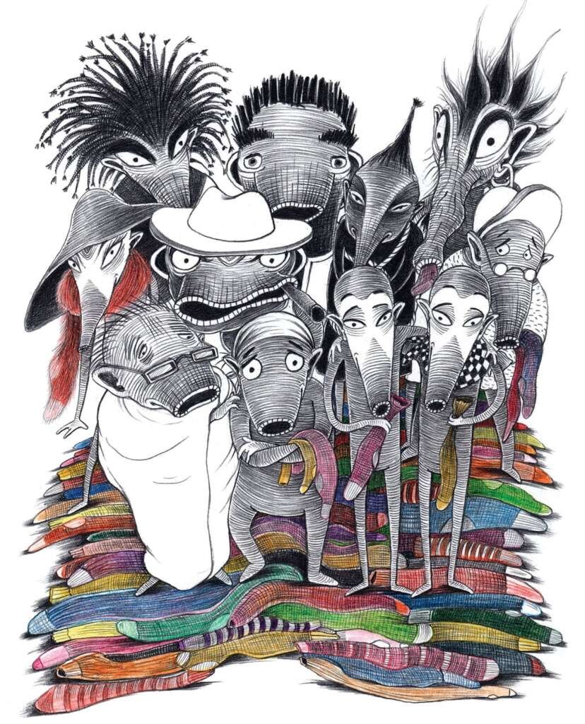 Illustration της έκθεσης 15 ΧΡΟΝΙΑ COMICDOM CON ATHENS