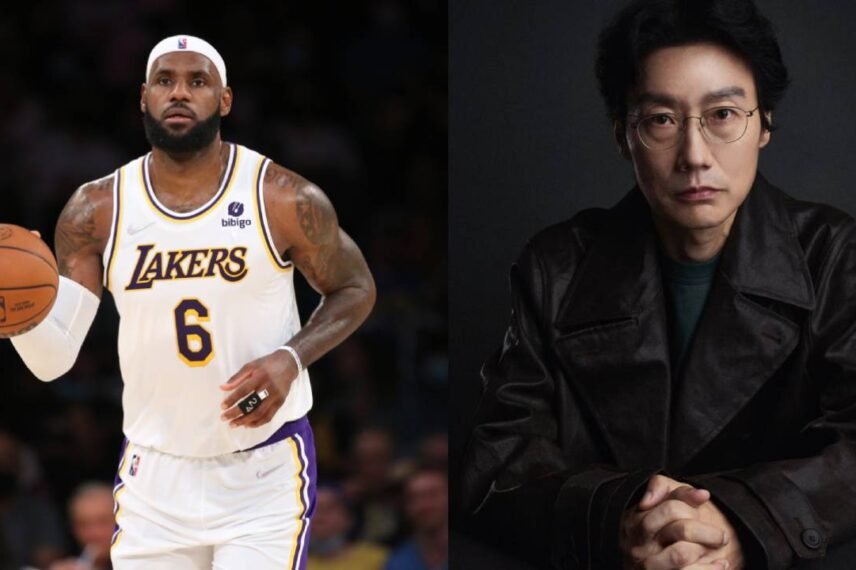 Lebron James and Hwang Dong-hyuk