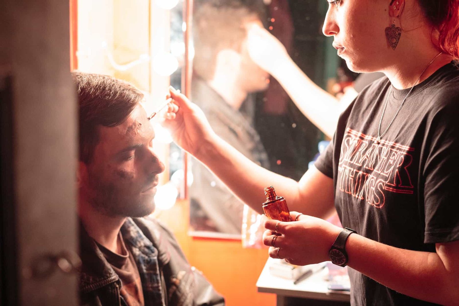 stranger things inspired make up for party