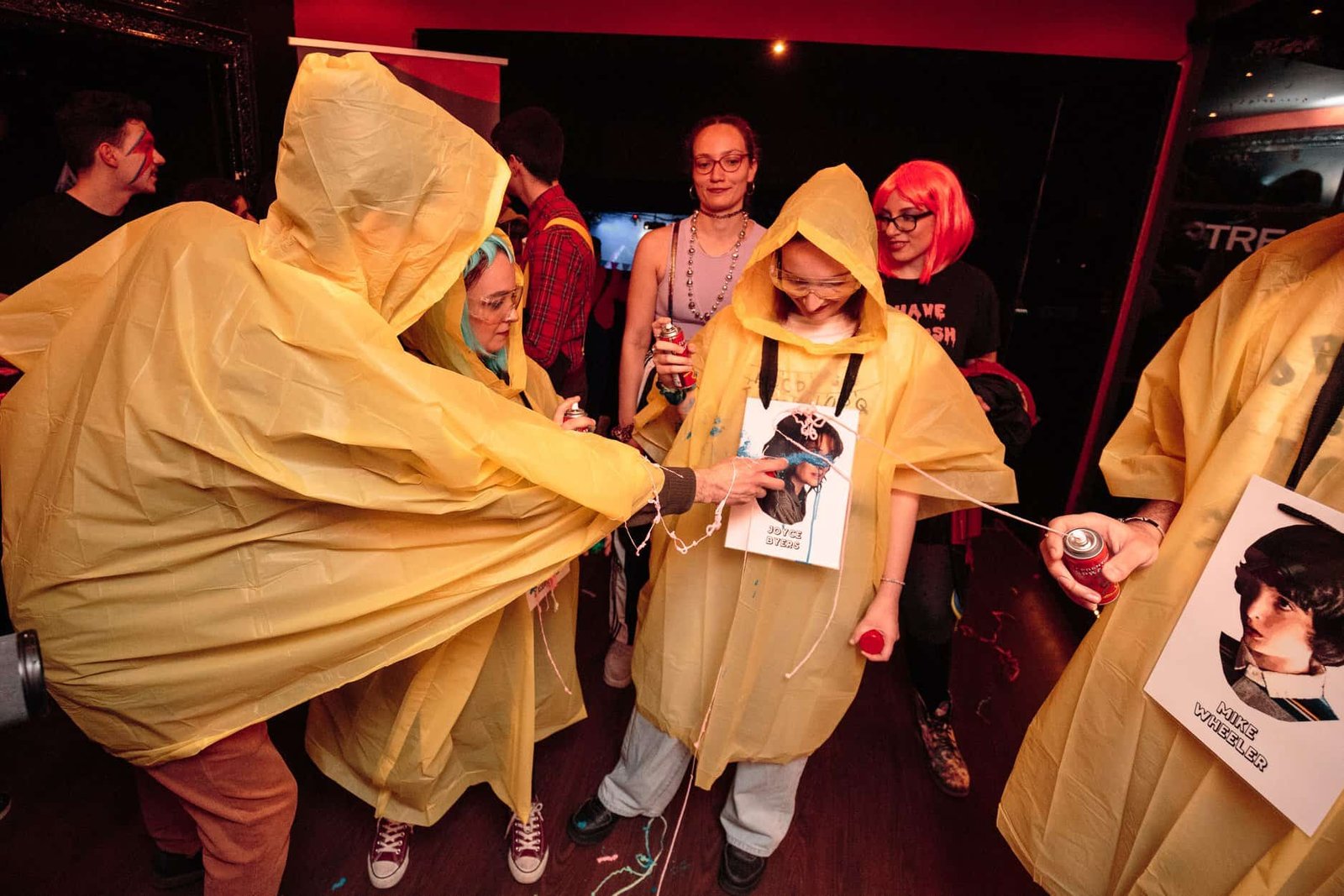 supertrange party stranger things athens halloween